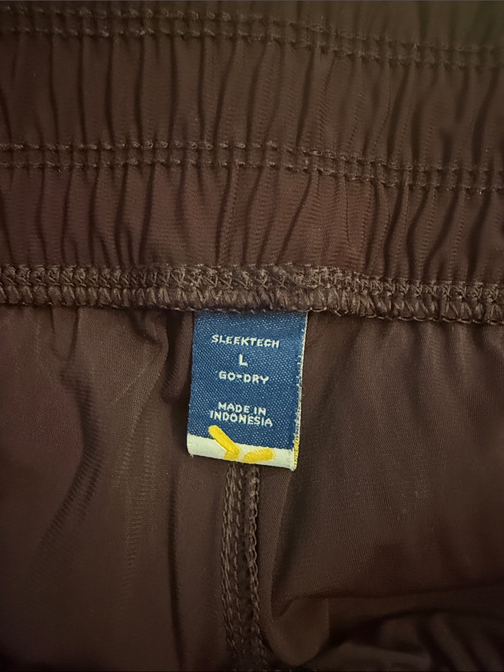 Old Navy Women's Track Joggers in Black and Plum - Picture 2 of 5